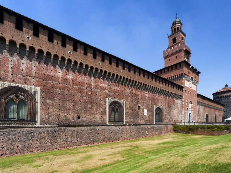 Sforza Castle Walls
